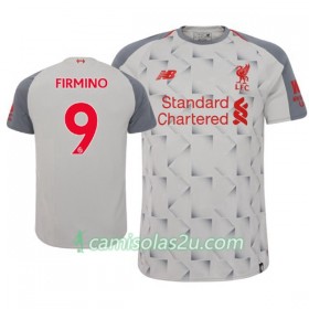 Camisolas de Futebol Liverpool Roberto Firmino 9 Equipamento 3ª 2018/19 Manga Curta